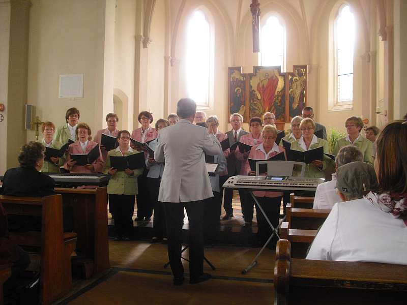 Chorfest in Güsten